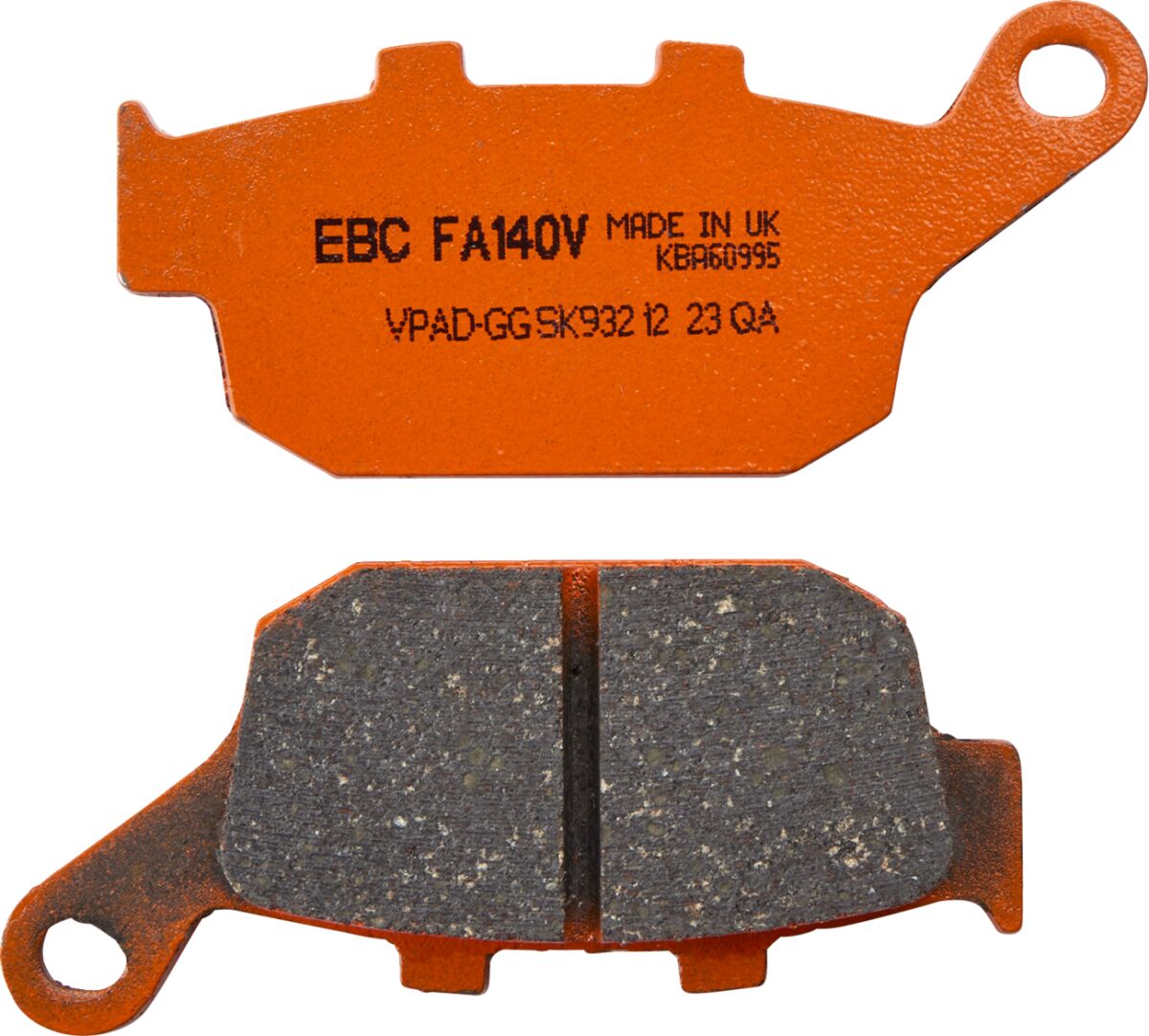 Bremseklosser sinter, bak — EBC 17211451