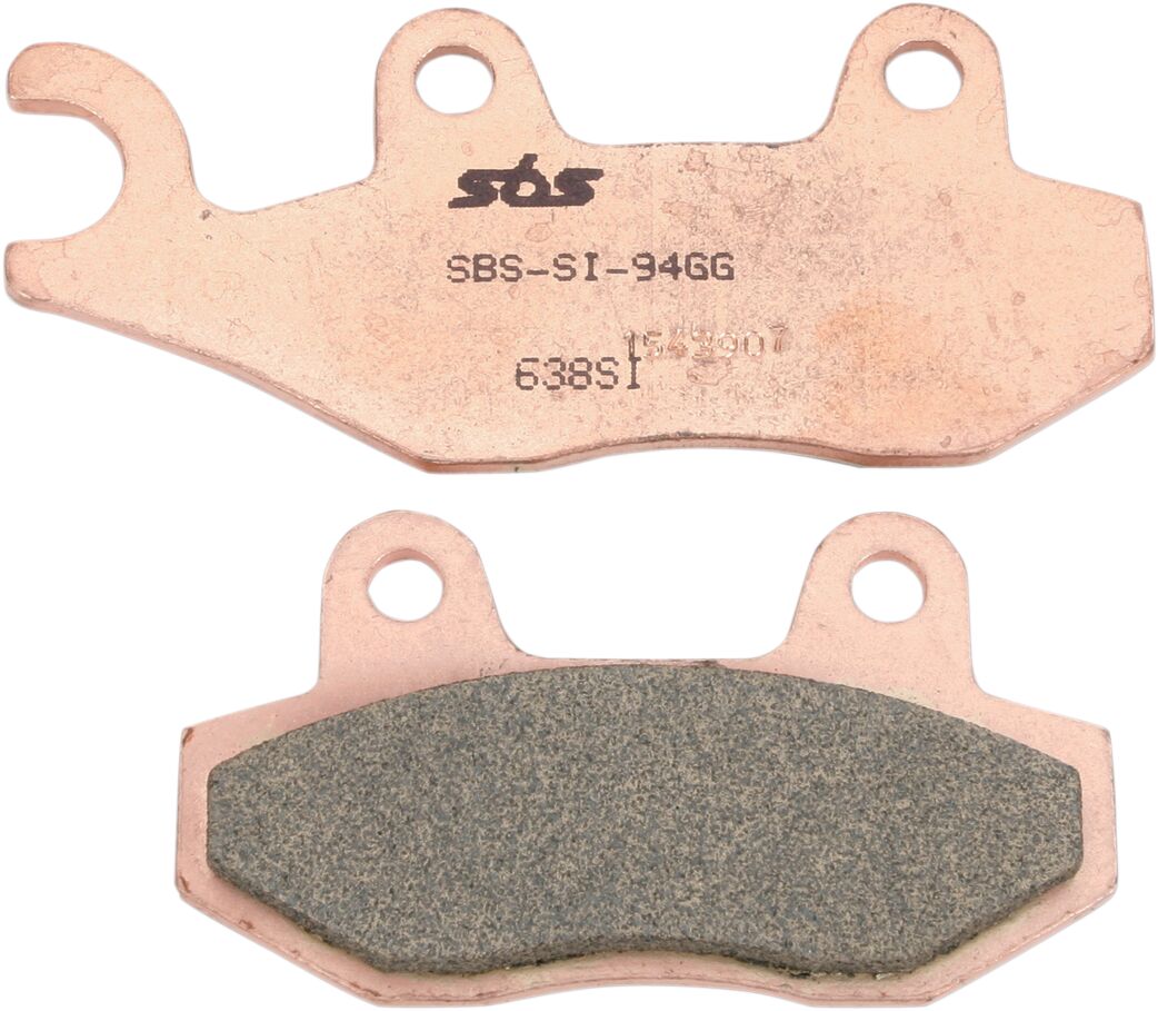 Bremseklosser sinter, foran — SBS 638SI