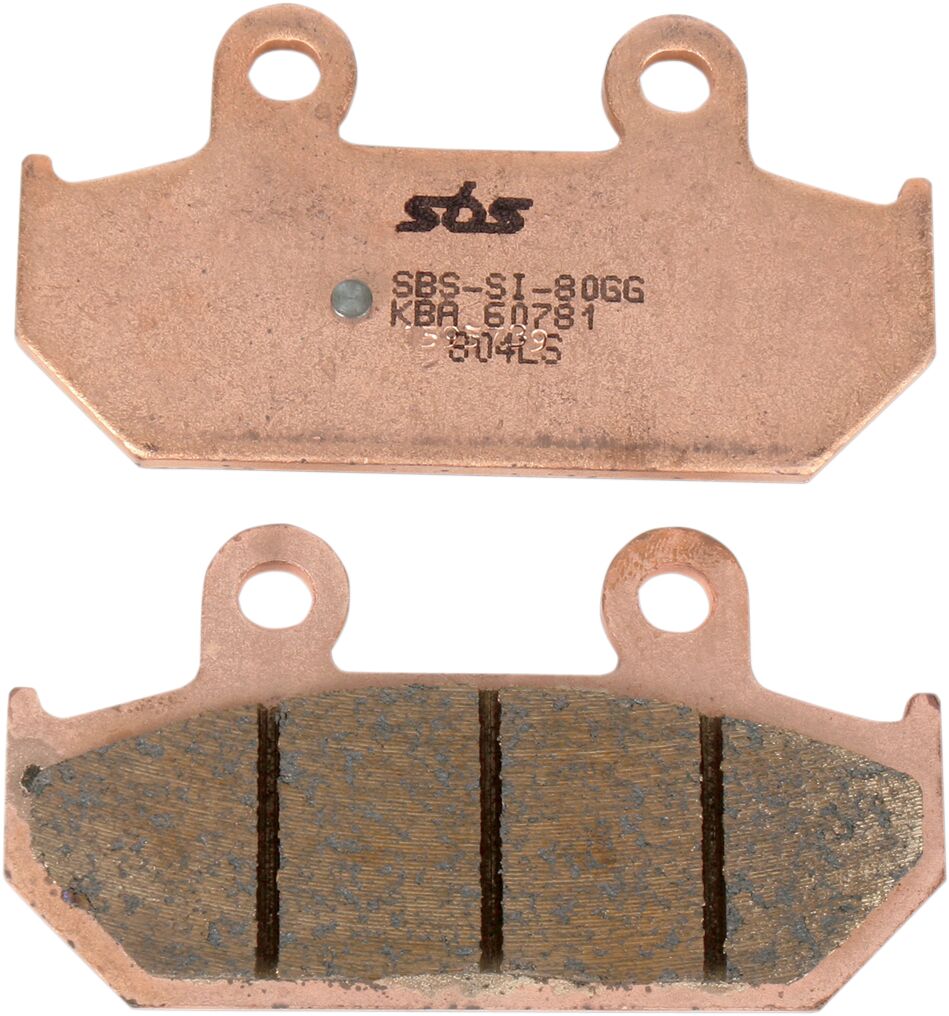Bremseklosser sinter, bak til Suzuki — SBS 182MS