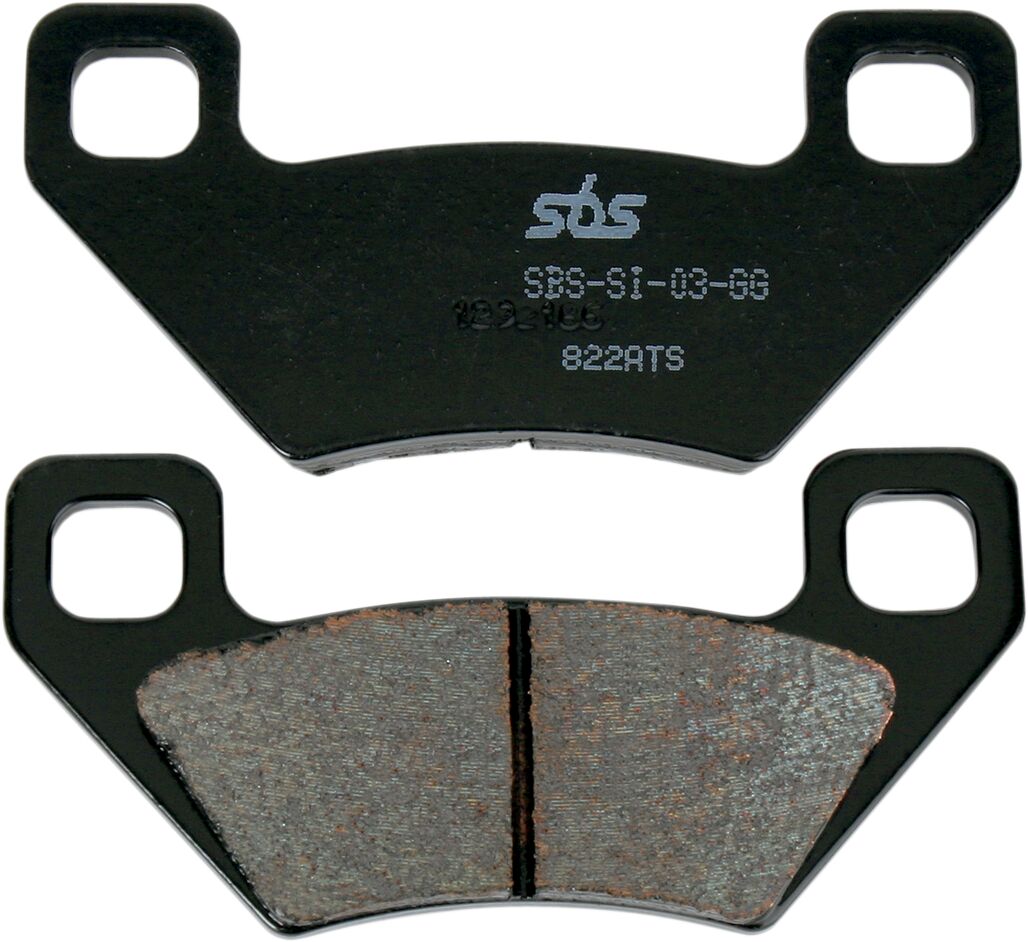 Bremseklosser sinter, foran og bak — SBS 822ATS