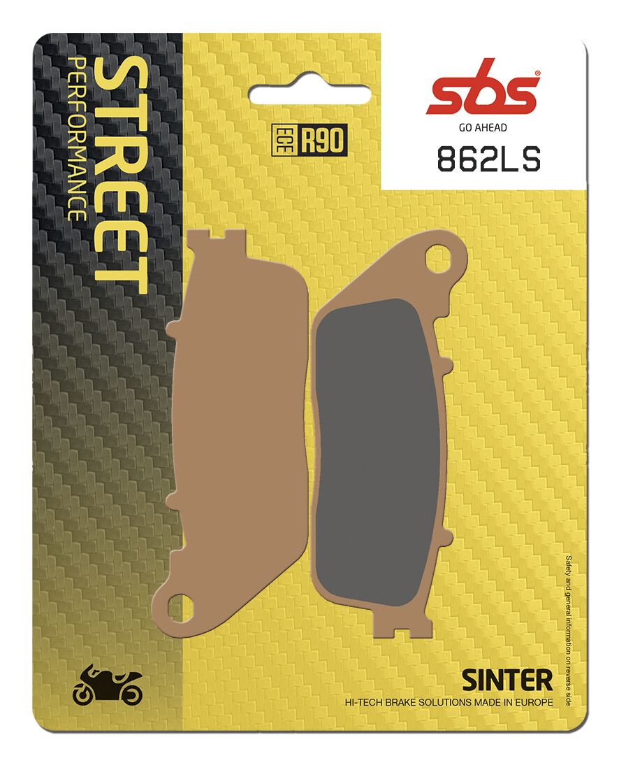 Bremseklosser sinter, bak til Honda — SBS 862LS