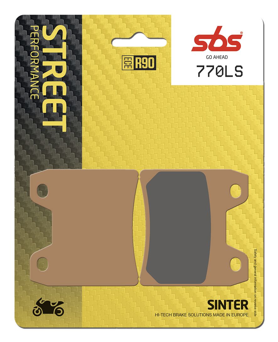 Bremseklosser sinter, bak til Yamaha FZS 1000 — SBS 770LS