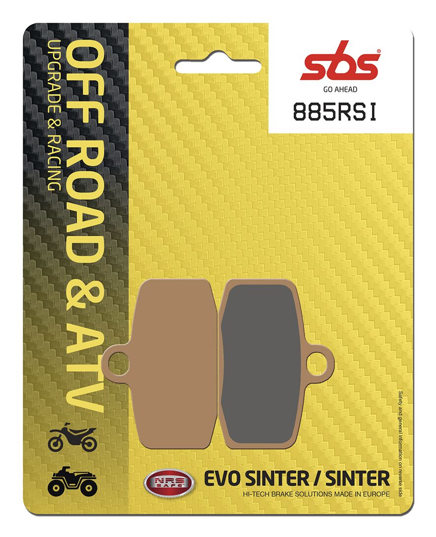 Bremseklosser sinter, foran — SBS 885RSI