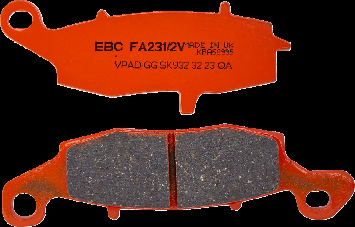 Bremseklosser sinter, bak — EBC 17211972