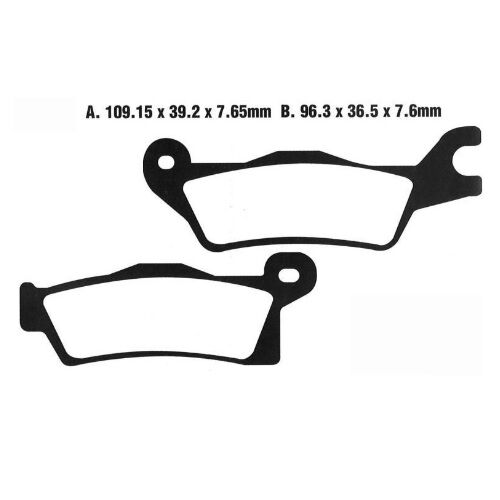 Bremseklosser sinter, foran til Can-Am — Moto-Master 98921