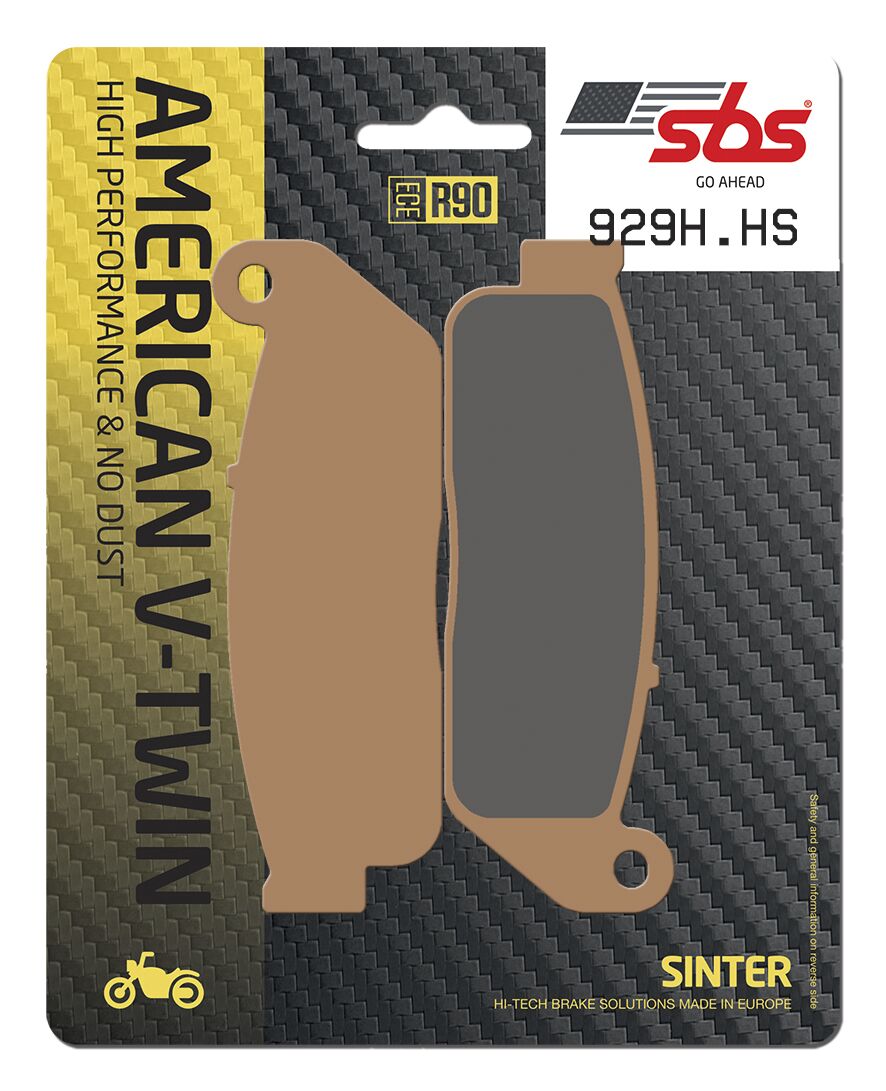 Bremseklosser sinter, foran til Indian SCOUT 60 ABS — SBS 929H.HS