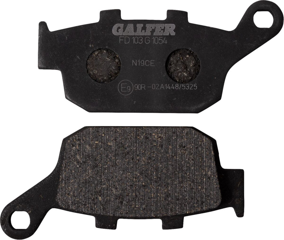 Bremseklosser organiske, bak — Galfer FD103G1054