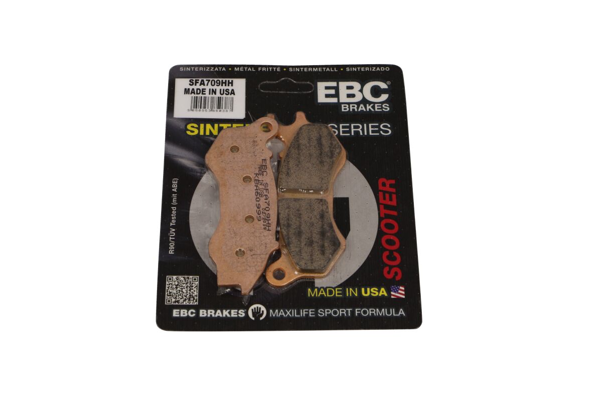 Bremseklosser sinter, foran til Silence S01 CBS — EBC 17212804