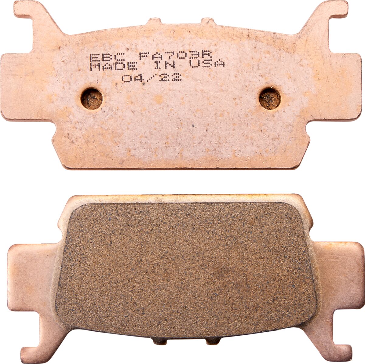 Bremseklosser sinter, bak til Honda — EBC 17212832