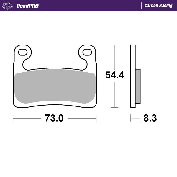 Bremseklosser karbon, foran til BMW — Moto-Master 413506