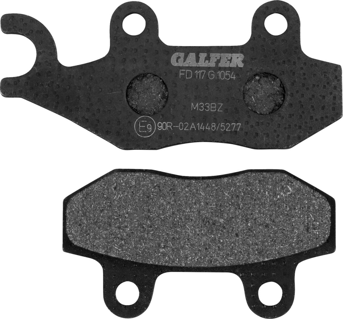 Bremseklosser organiske, foran — Galfer FD117G1054