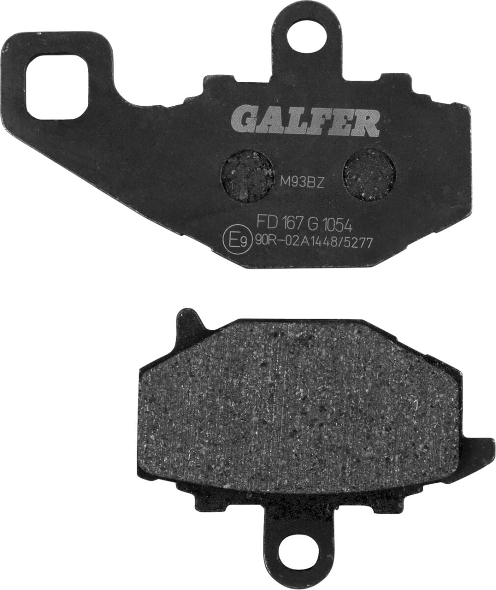Bremseklosser organiske, bak — Galfer FD167G1054