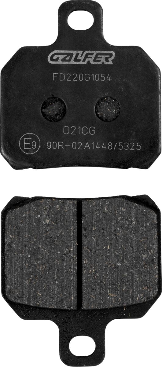 Bremseklosser organiske, foran — Galfer FD220G1054