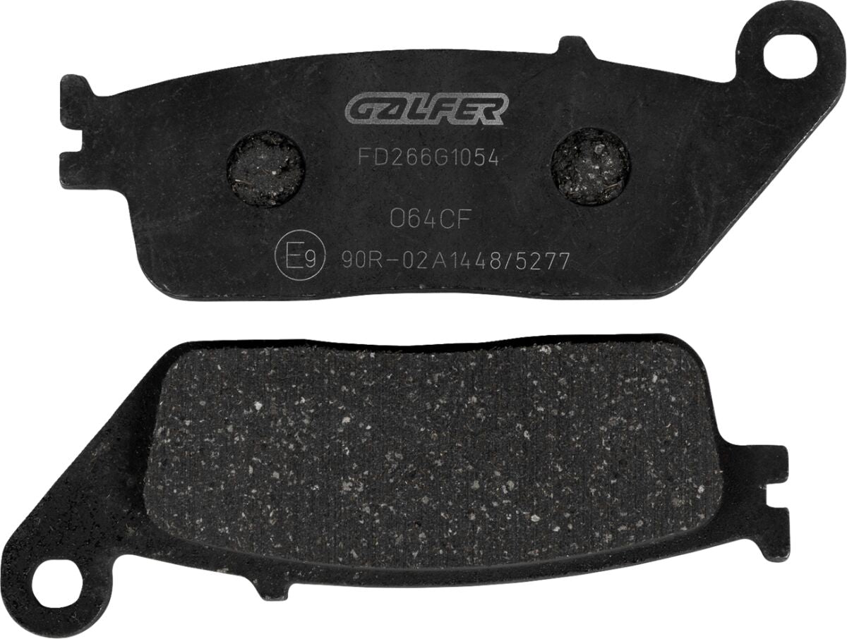 Bremseklosser organiske, foran — Galfer FD266G1054