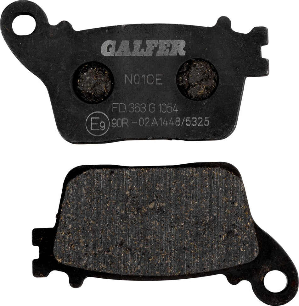 Bremseklosser organiske, bak — Galfer FD363G1054