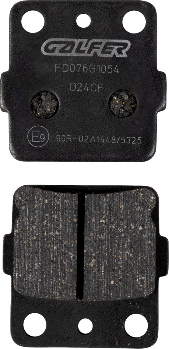 Bremseklosser organiske, foran — Galfer FD076G1054