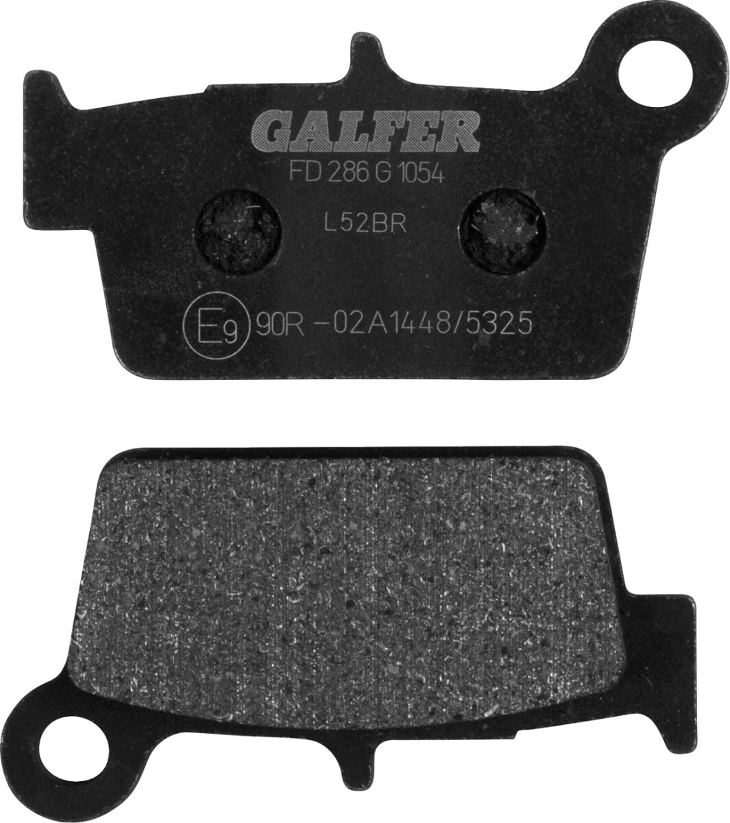 Bremseklosser organiske, bak — Galfer FD286G1054