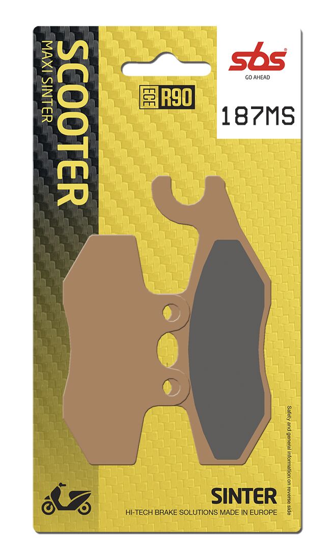Bremseklosser sinter, foran — SBS 187MS