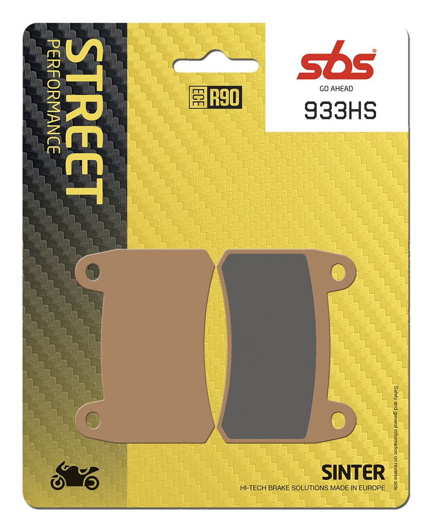 Bremseklosser sinter, foran til Benelli — SBS 933HS