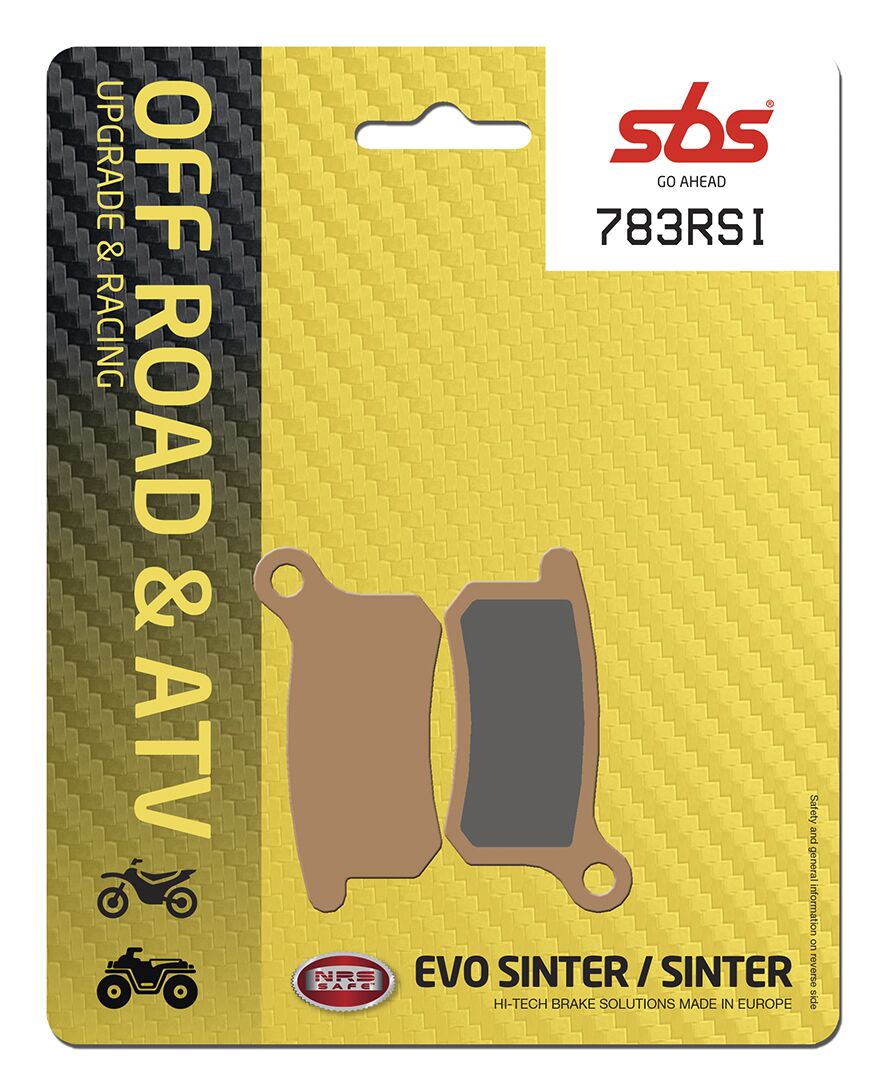 Bremseklosser sinter, foran — SBS 783RSI