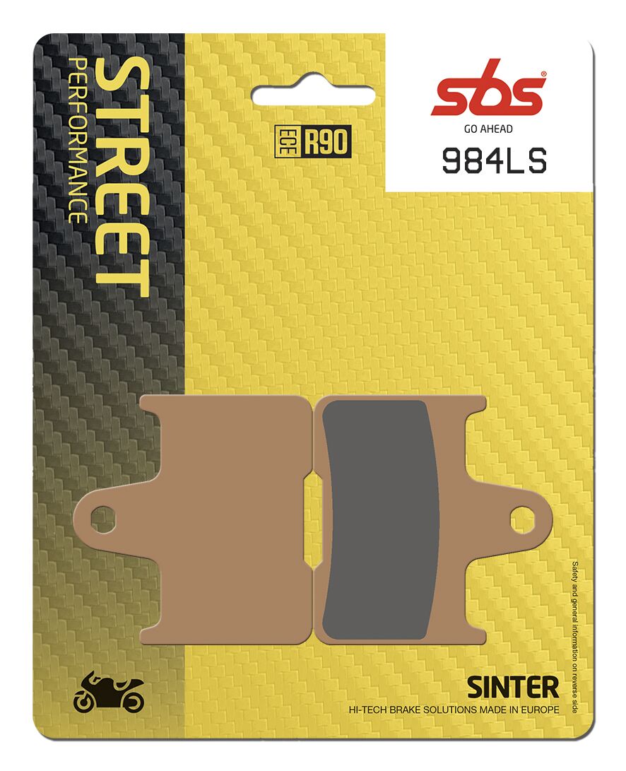 Bremseklosser sinter, bak til BMW M 1000 RR ABS — SBS 984LS