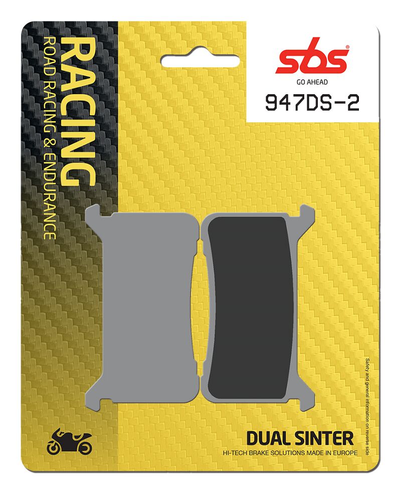 Bremseklosser sinter, foran til Honda — SBS 947DS-2
