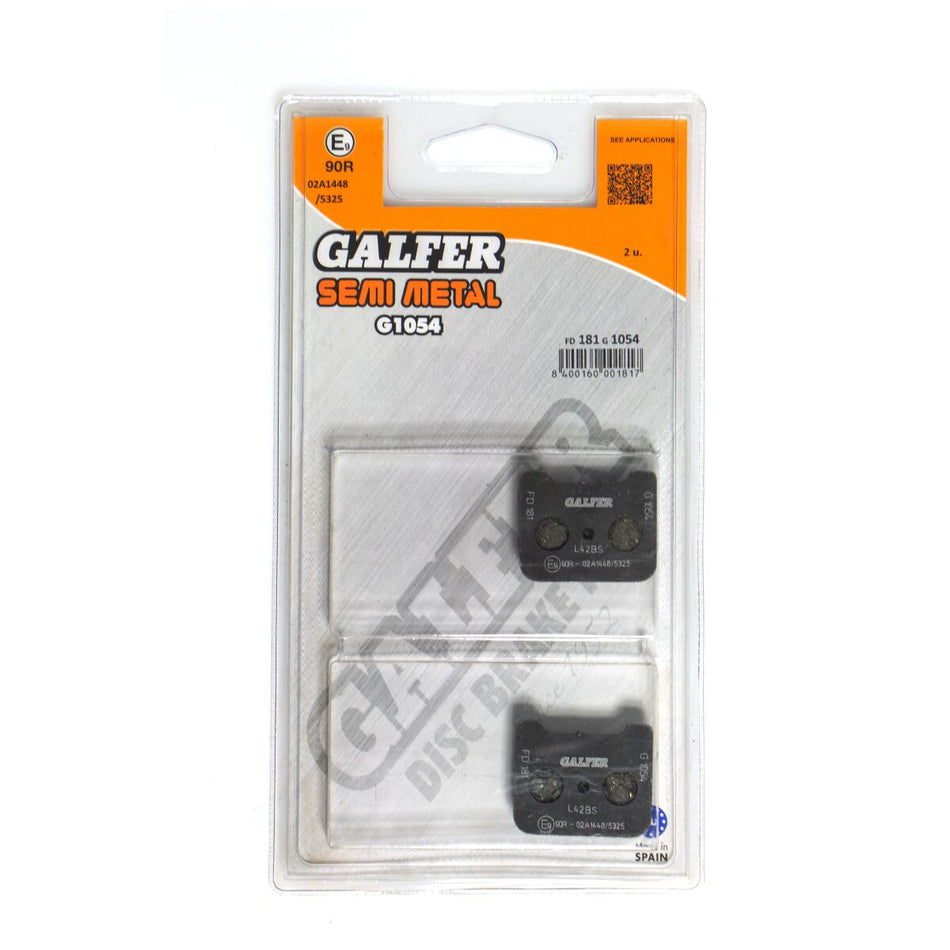 Bremseklosser organiske, bak til Aprilia RSV4 1000 RR ABS — Galfer FD181G1054