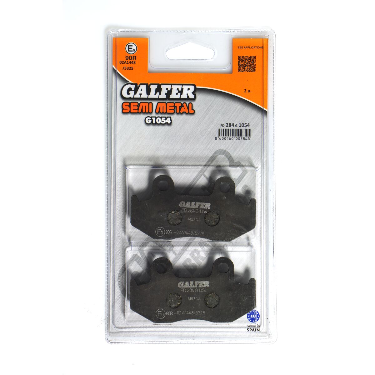 Bremseklosser organiske, foran til Honda SH 150 — Galfer FD284G1054