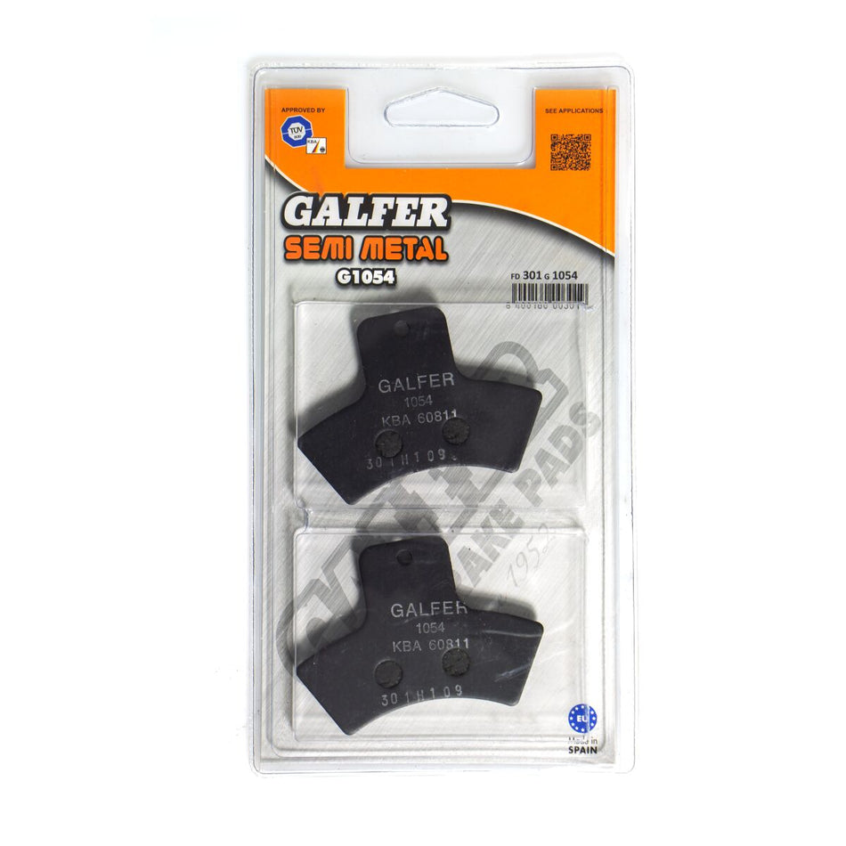 Bremseklosser organiske, bak til Polaris — Galfer FD301G1054