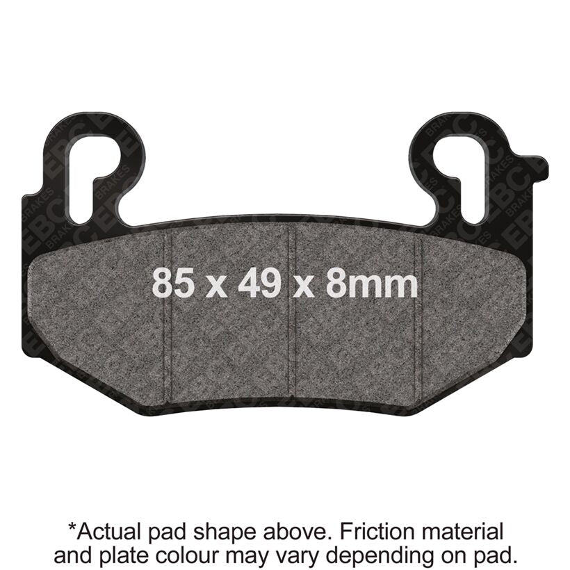 Bremseklosser sinter, foran til BMW R 1300 GS ABS — EBC 17213569