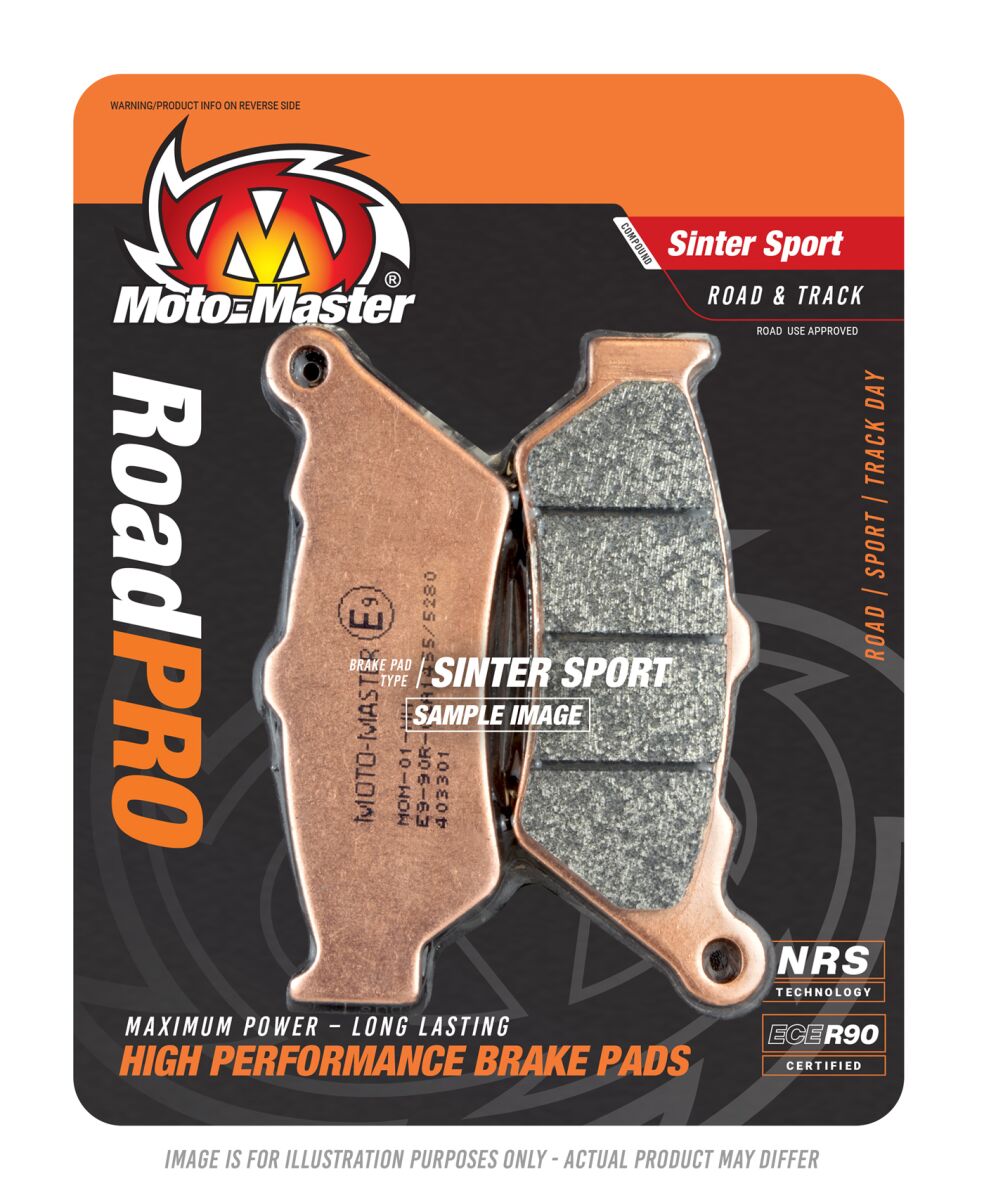 Bremseklosser sinter, foran til Kawasaki — Moto-Master 413705