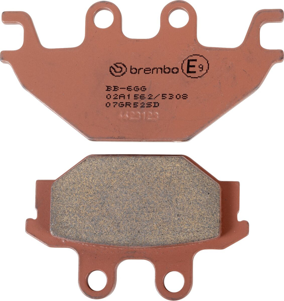 Bremseklosser sinter, foran — Brembo 07GR52SD