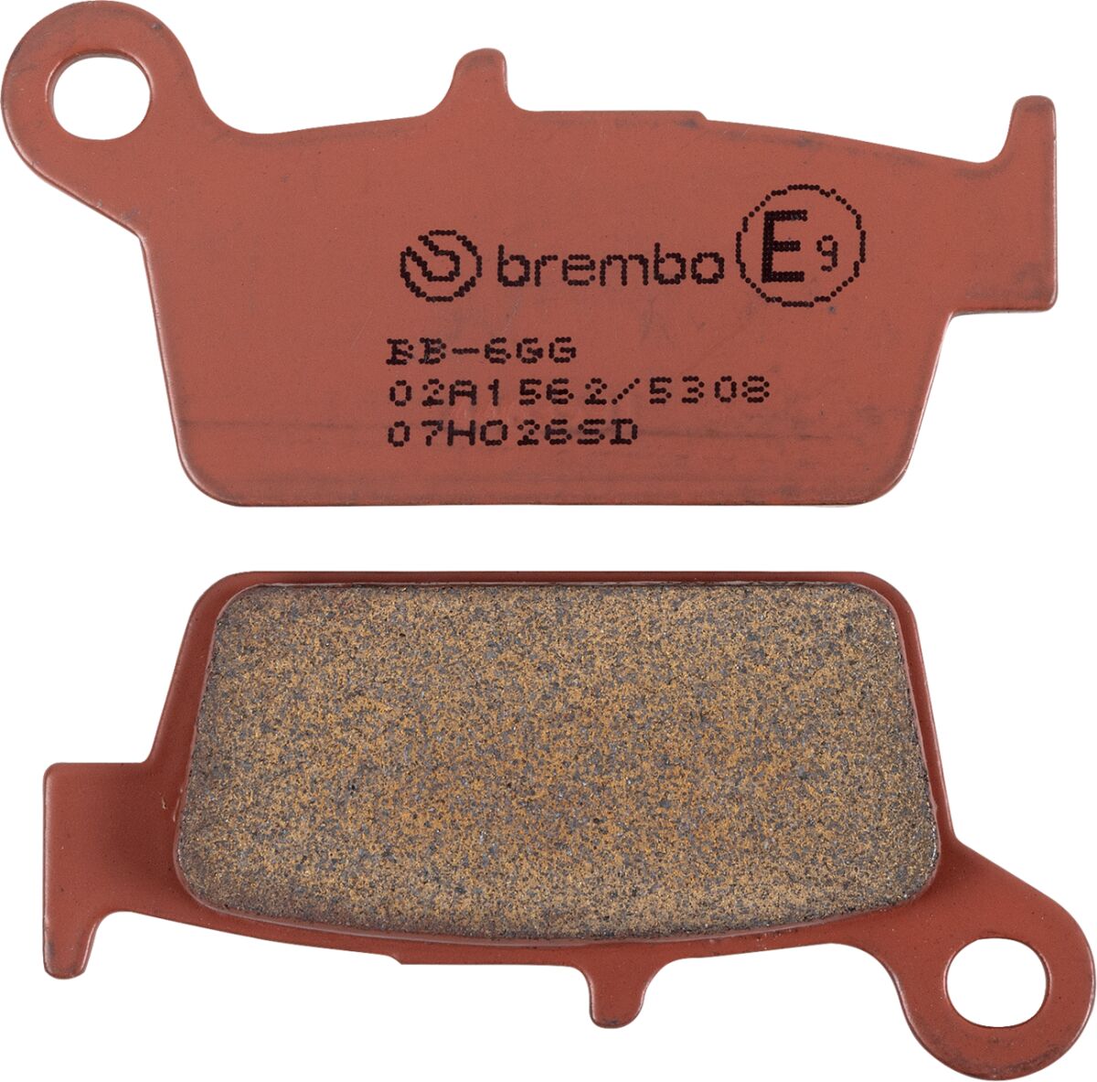 Bremseklosser sinter, bak — Brembo 07HO26SD