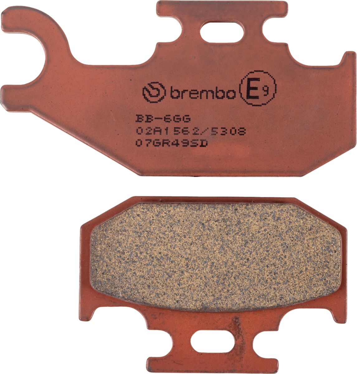 Bremseklosser sinter, foran — Brembo 07GR49SD