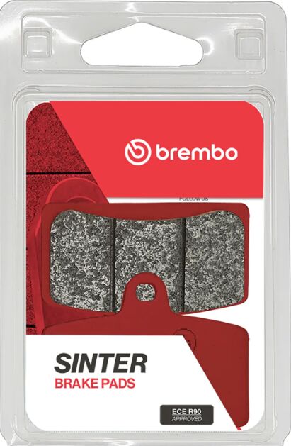 Bremseklosser sinter, foran og bak til Aprilia RS 125 ABS — Brembo 07GR72SA