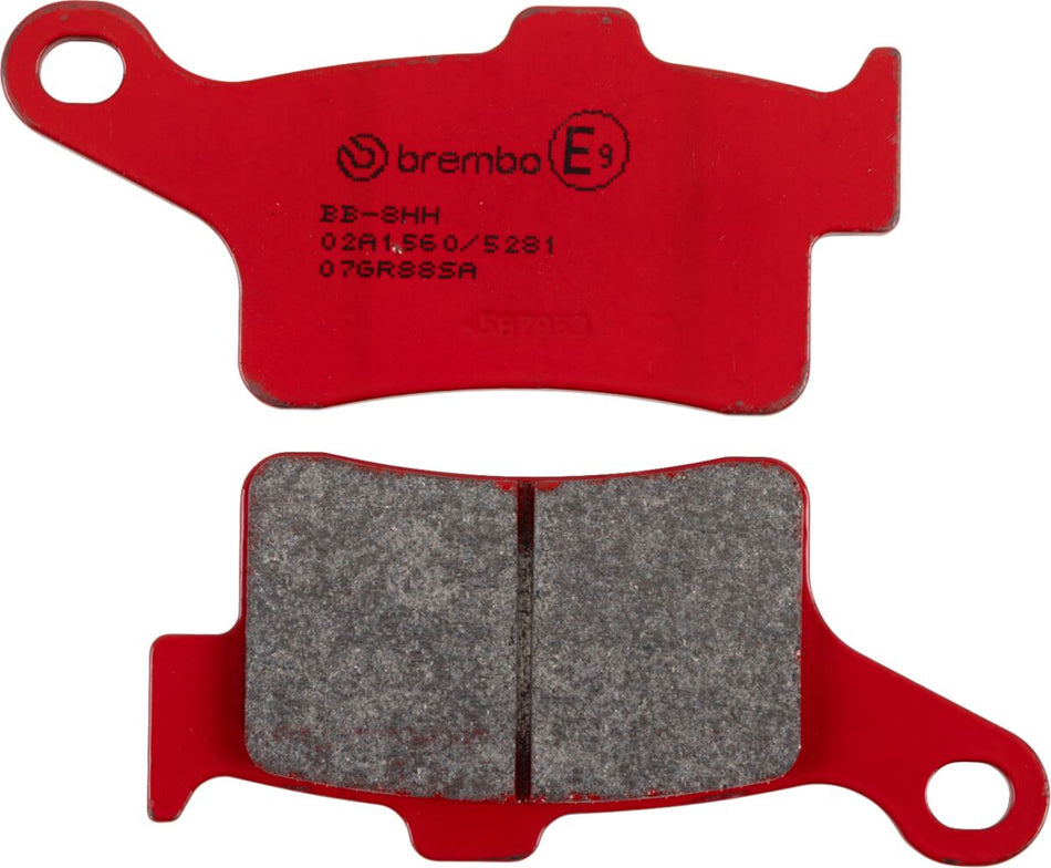 Bremseklosser sinter, bak — Brembo 07GR88SA