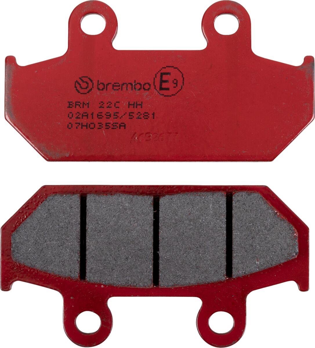 Bremseklosser sinter, foran — Brembo 07HO35SA