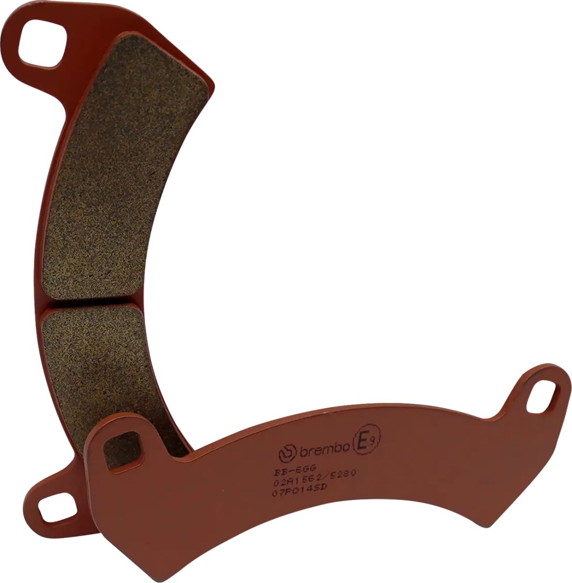 Bremseklosser sinter, foran til Polaris RZR XP 1000 TURBO 4X4 — Brembo 07PO14SD