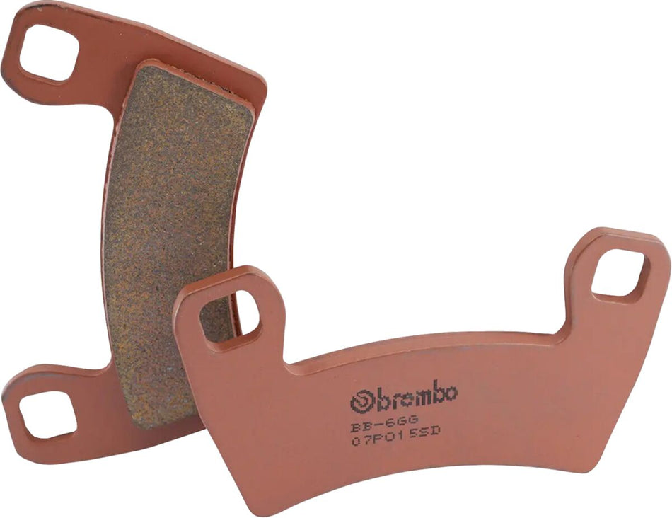 Bremseklosser sinter, foran til Polaris — Brembo 07PO15SD