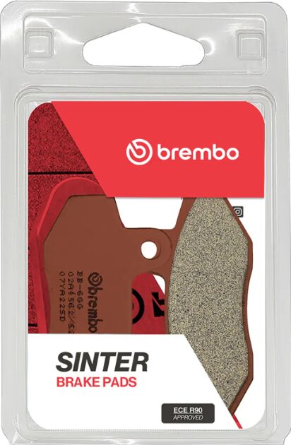 Bremseklosser sinter, foran — Brembo 07YA22SD