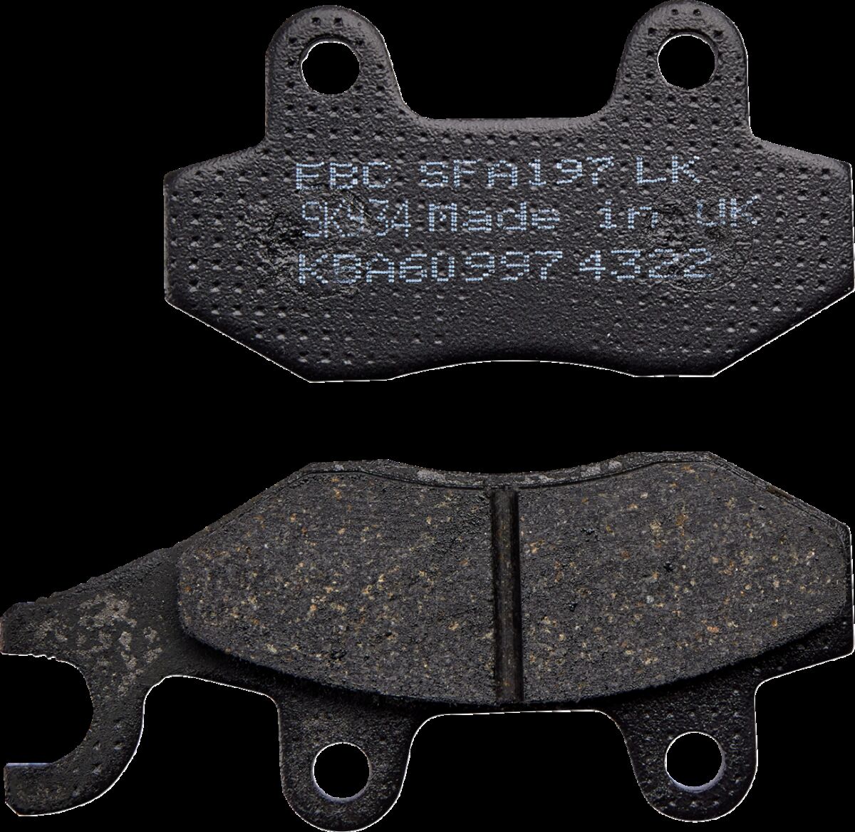 Bremseklosser organiske, foran — EBC 17220325