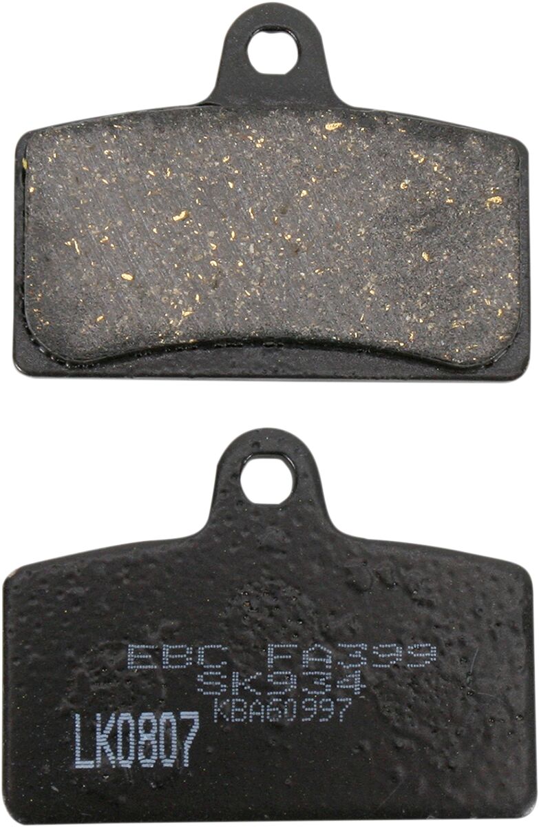 Bremseklosser organiske, foran — EBC 17220598