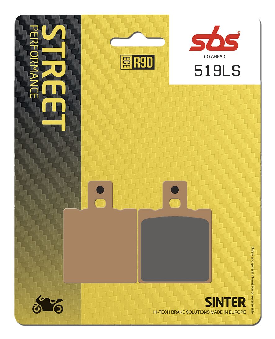Bremseklosser sinter, foran — SBS 519LS
