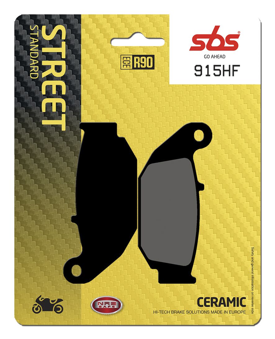Bremseklosser keramiske — SBS 915HF