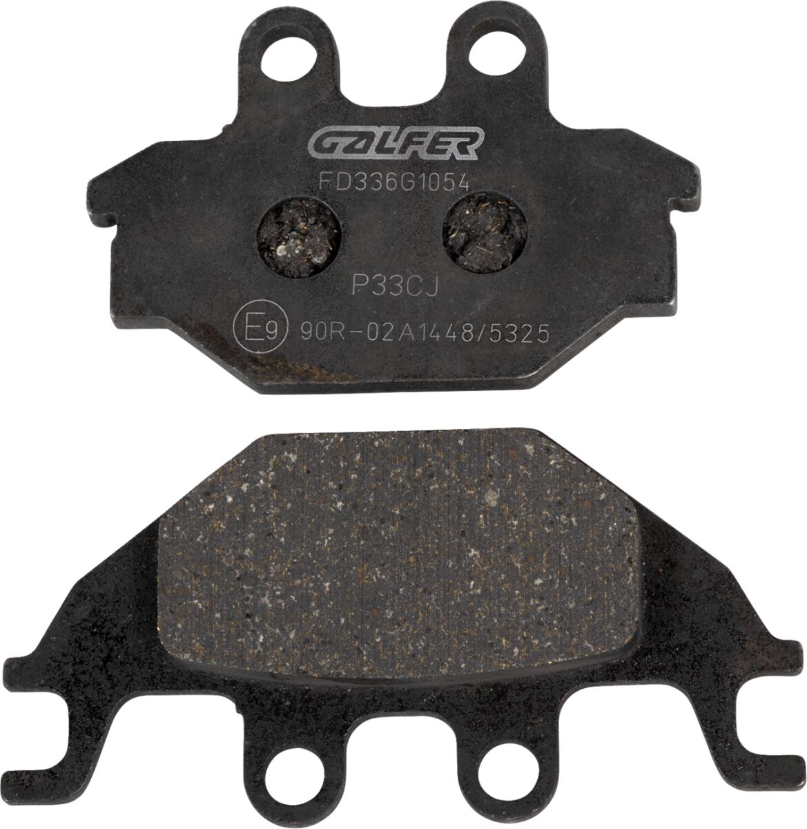 Bremseklosser organiske, foran — Galfer FD336G1054