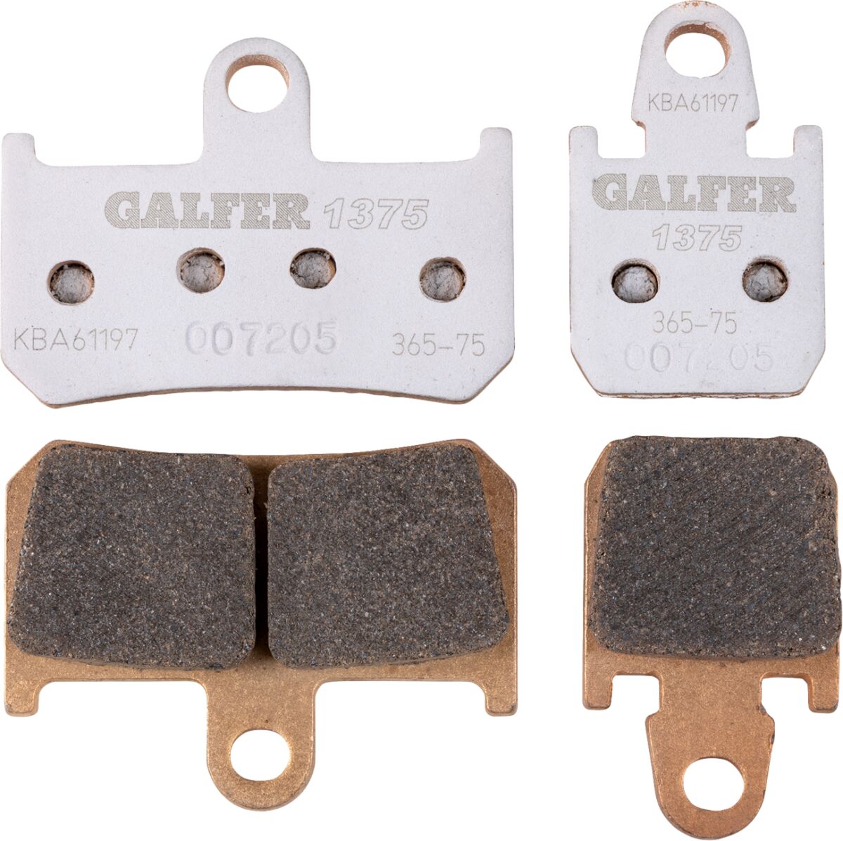 Bremseklosser sinter til Yamaha YZF-R1 1000 — Galfer FD365G1375