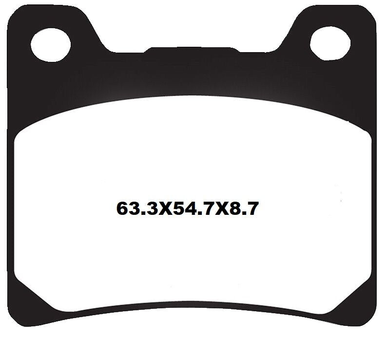 Bremseklosser keramiske til Yamaha — Moto-Master 401804