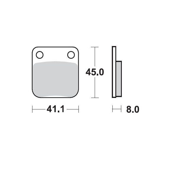 Bremseklosser keramiske — Moto-Master 409204