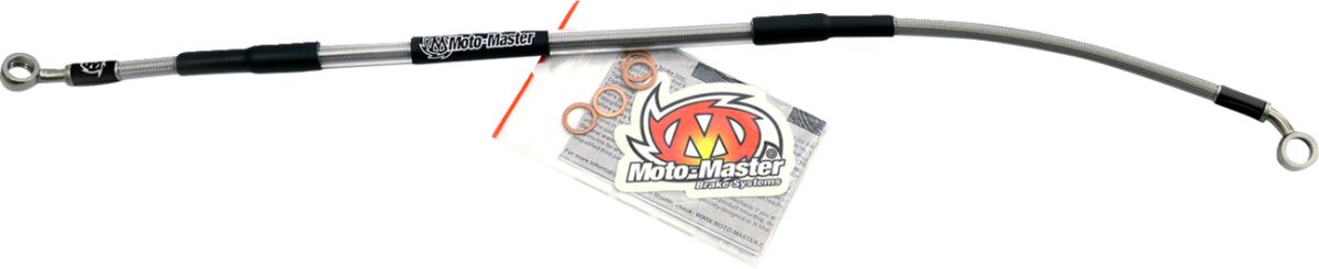 Bremseslanger stål, bak — Moto-Master 212071