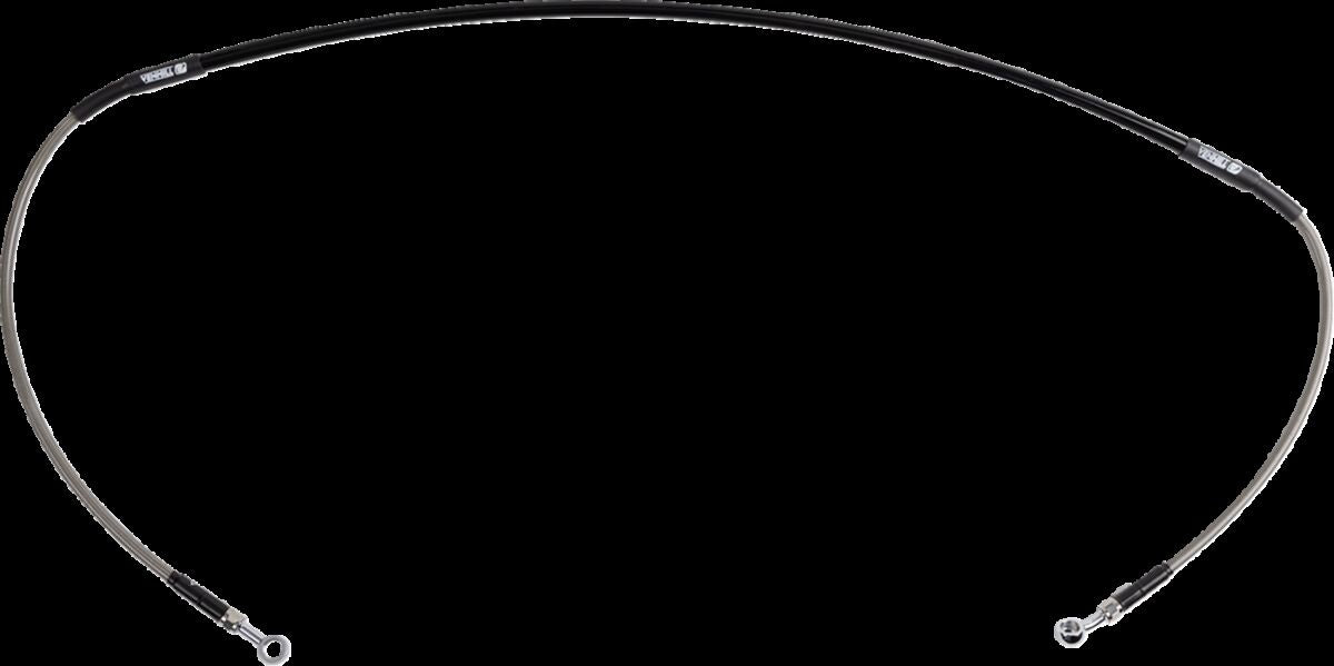 Bremseslanger stål, foran — Moose Offroad Hard-Parts Y01-1-080/P-CL